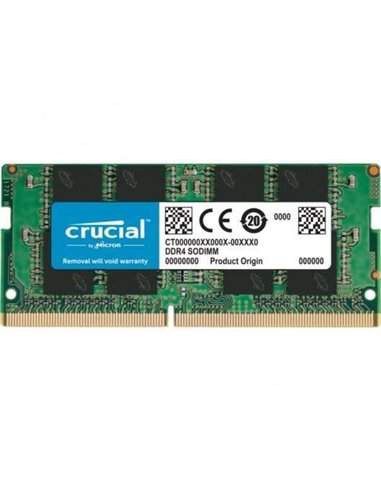 Crucial - Mémoire RAM DDR4 8 Go 3200 MHz PC4-25600 CL22 SODIMM