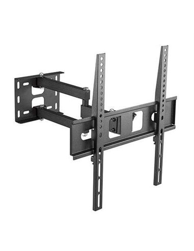 Cromad - Support Mural avec Bras Articulé pour TV 32"-55" - Pivotant, Inclinable et Extensible - Poids Max 35Kg - VESA 400x400mm