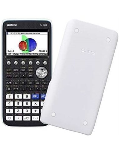 Casio - Calculatrice scientifique graphique 3D FX-CG50 - Écran couleur 8 lignes - Graphiques 3D, dynamique, statistiques - Alime