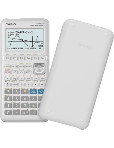 Casio - Calculatrice scientifique graphique FX-9860GIII - Écran 8 lignes - Graphiques simultanés de différentes fonctions - Calc