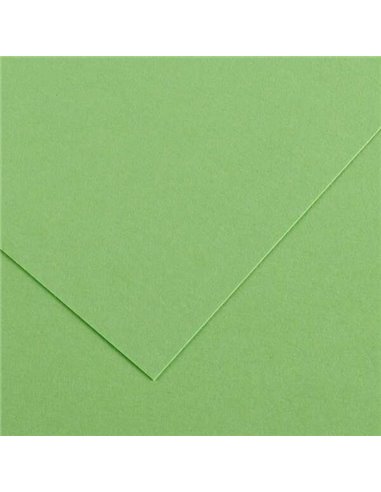 Canson - Guarro Pack de 25 Cartes Iris de 185g - 50x65cm - Coloris Vert Pomme