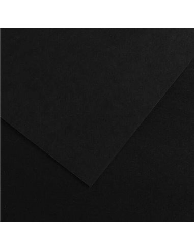 Canson - Guarro Pack de 25 Cartes Iris de 185g - 50x65cm - Coloris Noir