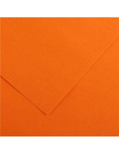 Canson - Guarro Pack de 25 Cartes Iris de 185g - 50x65cm - Coloris Orange