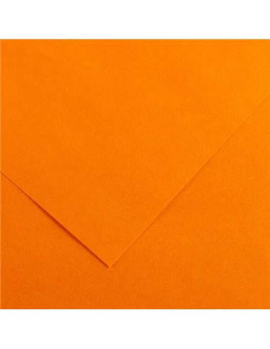 Canson - Guarro Pack de 25 Cartes Iris de 185g - 50x65cm - Couleur Mandarine