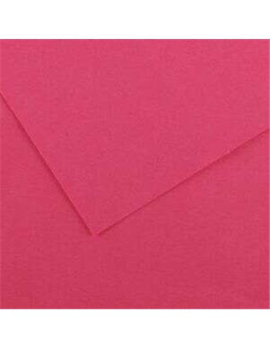 Canson - Guarro Pack de 25 Cartes Iris de 185g - 50x65cm - Couleur Fuchsia