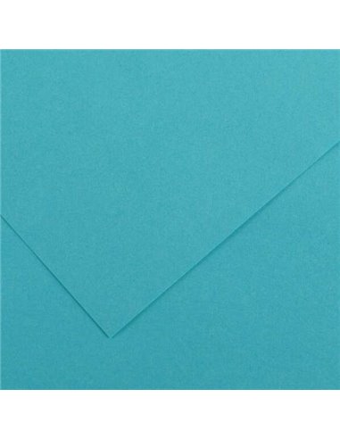 Canson - Guarro Pack de 25 Cartes Iris de 185g - 50x65cm - Couleur Bleu Turquoise