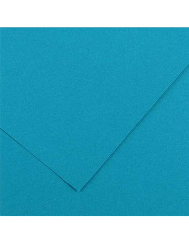 Canson - Guarro Pack de 25 Cartes Iris de 185g - 50x65cm - Couleur Bleu Maldives