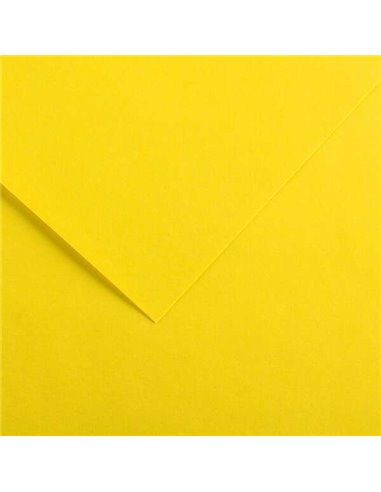 Canson - Guarro Pack de 25 Cartes Iris de 185g - 50x65cm - Coloris Jaune Canari