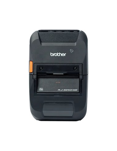 Brother - Imprimante d'étiquettes thermique portable RJ-3250WBL WiFi, Bluetooth MFI, NFC et USB - Résolution 203 dpi - Vitesse 1