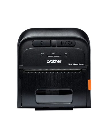 Brother - Imprimante d'étiquettes thermique portable RJ-3035B Bluetooth MFI et USB - Résolution 203 dpi - Vitesse 101 mms - Coul