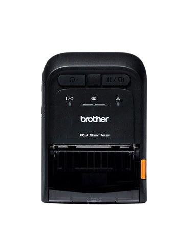 Brother - Imprimante d'étiquettes thermique portable RJ-2035B Bluetooth MFI et USB - Résolution 203 dpi - Vitesse 101 mms - Coul