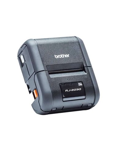 Brother - Imprimante thermique portable RJ-2030 Bluetooth USB - Résolution 203 dpi - Vitesse 152 mm - Couleur Gris