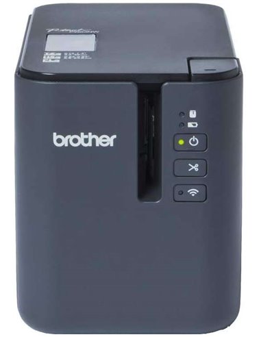 Brother - Étiqueteuse électronique professionnelle PT-P950NW USB, Série, WiFi - Écran LCD - Vitesse 60 mm - Couleur Gris