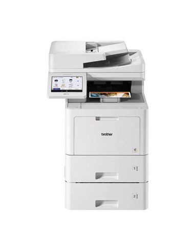 Brother - MFC-L9670CDN Imprimante multifonction laser couleur Fax recto verso 40 ppm + Bac supplémentaire de 500 feuilles