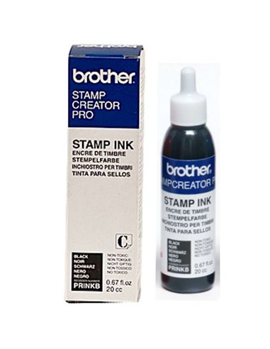 Brother - Bouteille d'encre noire pour machine à tamponner SC2000 20cc