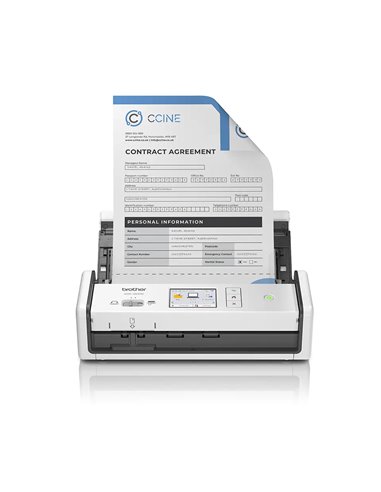 Brother - Scanner de documents WiFi recto verso ADS1800W - Jusqu'à 30 ppm - Chargeur automatique