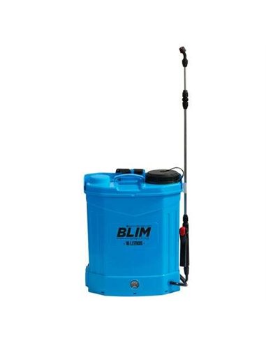 Blim - Sulfateur arrière sur batterie 12V 16L - Plage de pression 0,2 - 0,45mpa - Régulateur de puissance - Lance Inox