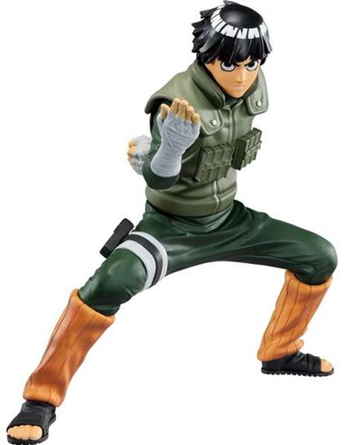 Banpresto - Naruto Shippuden Vibration Stars Rock Lee Ver. A - Figurine de collection - Hauteur 15cm env. - Fabriqué en PVC et A