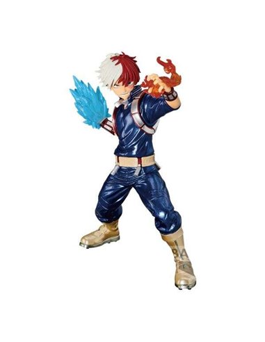 Banpresto - My Hero Academia The Amazing Heroes Shoto Todoroki (Spécial) - Figurine de collection - Hauteur 14cm env. - Fabriqué