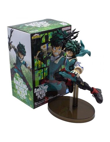 Banpresto - My Hero Academia The Amazing Heroes Plus Vol. 2 Izuku Midoriya Deku Black Whip - Figurine de collection - Hauteur 13