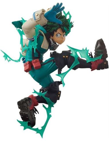 Banpresto - My Hero Academia Izuku Midoriya - Figurine de collection - Hauteur 10cm env. - Fabriqué en PVC et ABS