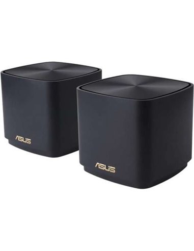 Asus - ZenWiFi XD4 Plus Pack de 2 Systèmes WiFi Mesh AX1800 - Couleur Noir