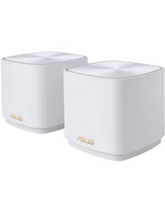 Asus - ZenWiFi XD4 Plus Pack de 2 Systèmes WiFi Mesh AX1800 - Blanc