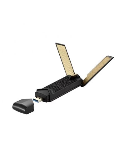 Asus - Adaptateur double bande USB-AX56 WiFi 6 USB AX1800