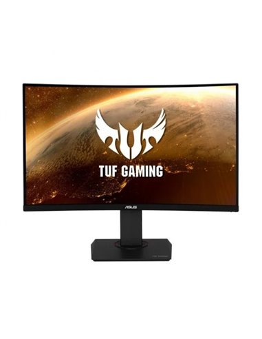 Asus - Moniteur incurvé TUF Gaming 32" LED QHD 165 Hz HDR FreeSync Premium - Réponse 1 ms - Haut-parleurs intégrés - Hauteur rég