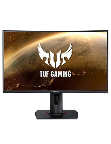 Asus - Moniteur incurvé TUF Gaming 27" LED FullHD 165 Hz FreeSync Premium - Réponse 1 ms - Haut-parleurs intégrés - Hauteur régl