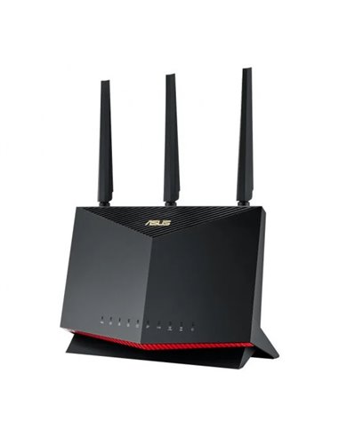 Asus - RT-AX86S Pro Gaming Router AX5700 WiFi 6 Dual Band - Vitesse jusqu'à 4800Mbps - 5x RJ45 LAN, 1x RJ45 WAN, 1x USB 2.0, 1x 