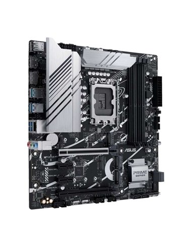 Asus - Carte mère Prime Z790M-PLUS D4 Intel 1700 - HDMI, DisplayPort, PCIe 4.0, M2, 4x Sata III, USB 2.0, 3.2, USB-C, RJ-45