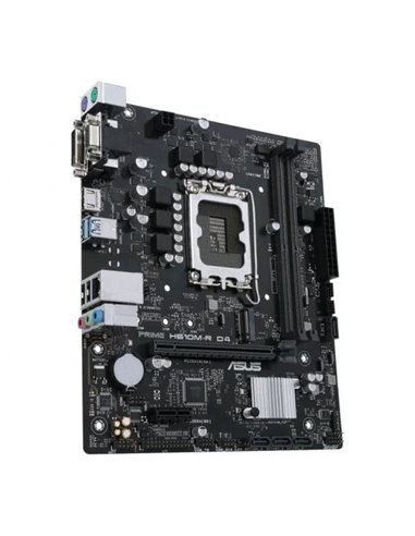 Asus - Carte mère Prime H610M-R D4 Intel1700 2x DDR4 - HDMI, M.2, PCIe4.0, 4x Sata III, USB 3.2, MicroATX