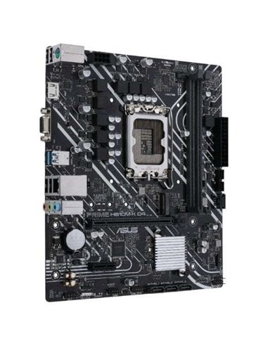 Asus - Carte mère Prime H610M-K D4 Intel1700 2x DDR4 - HDMI, M.2, PCIe4.0, 4x Sata III, USB 3.2, MicroATX