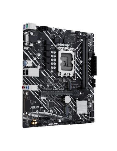 Asus - Carte mère Prime H610M-E-CSM Intel1700 2x DDR5 - HDMI, VGA, M.2, PCIe4.0, 4x Sata III, RJ-45, USB 2.0, 3.2, DisplayPort, 