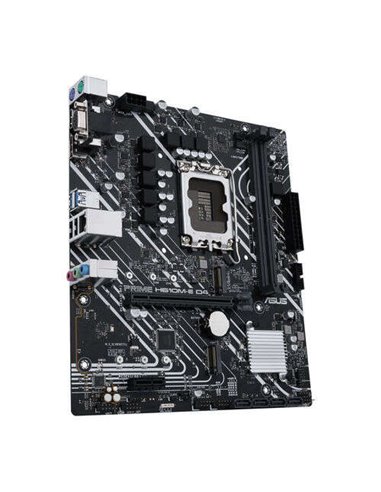 Asus - Carte mère Prime H610M-E D4 Intel1700 2x DDR4 - HDMI, M.2, PCIe3.0, 4x Sata III, USB 3.2, MicroATX