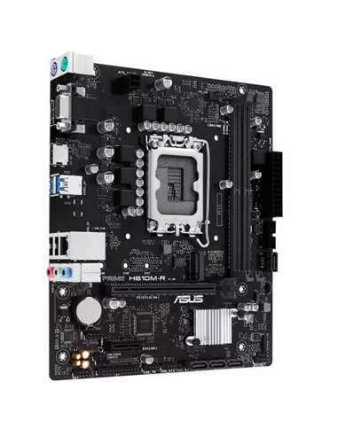 Asus - Carte mère Prime H510M-R-SI Intel 1200 2x DDR4 - HDMI, VGA, PCIe 3.0, 4x Sata III, RJ-45, USB 2.0/3.2, MicroATX