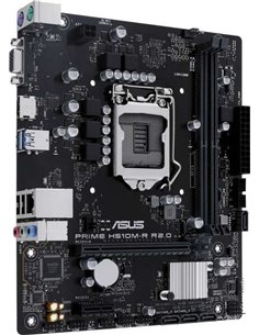 Asus - Prime H510M-R R2.0 SI Carte mère Intel 1200 2x DDR4 - HDMI, VGA, PCIe 3.0, 4x Sata III, RJ-45, USB 2.0/3.2, MicroATX