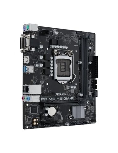 Asus - Carte mère Prime H510M-R Intel 1200 2x DDR4 - HDMI, VGA, PCIe 4.0/3.0, 4x Sata III, RJ-45, USB 2.0/3.2, MicroATX