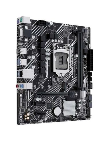 Asus - Carte mère Prime H510M-E R2.0 Intel 1200 2x DDR4 - HDMI, VGA, PCIe 4.0, emplacement M.2 32 Gbit/s, Intel® 1 Go Ethernet, 