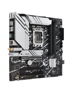 Asus - Carte mère Prime B760M-A WiFi D4 Intel LG -A1700 4x DDR4 - HDMI, M.2, PCIe4.0, 4x Sata III, USB 3.2, MicroATX