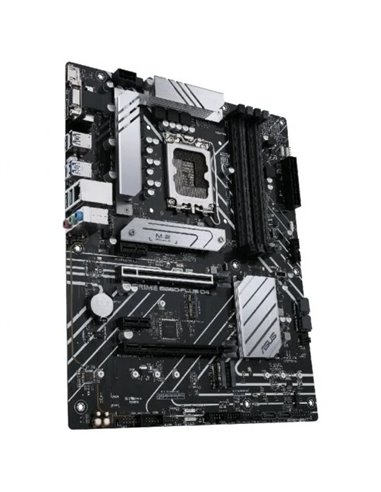 Asus - Carte mère Prime B660-PLUS D4 Intel 1700 4x DDR4 - HDMI, M.2, PCIe4.0, 4x Sata III, USB 3.2, ATX