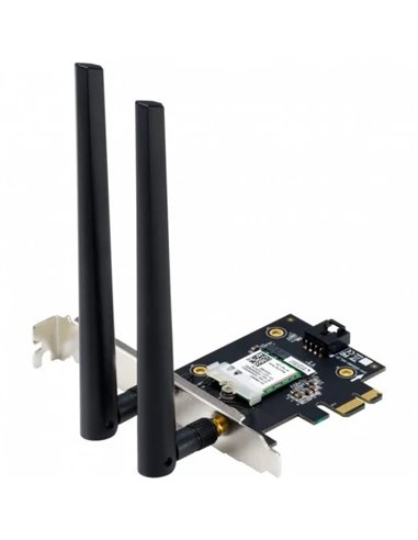 Asus - Adaptateur réseau PCE-AX1800 PCI-e AX1800 WiFi 6 Bluetooth 5.2