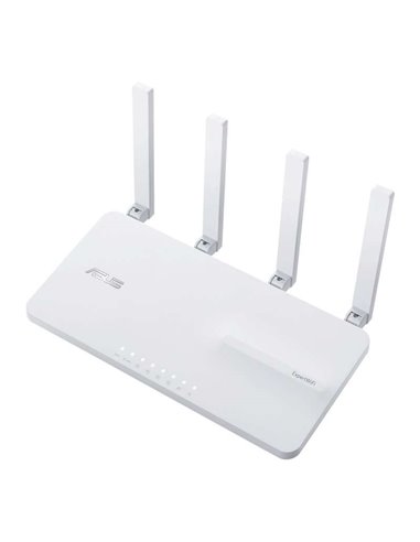 Asus - Routeur ExpertWiFi EBR63 AX3000 WiFi 6 Dual Band - 4 Ports LAN RJ45 - 4 Antennes Externes