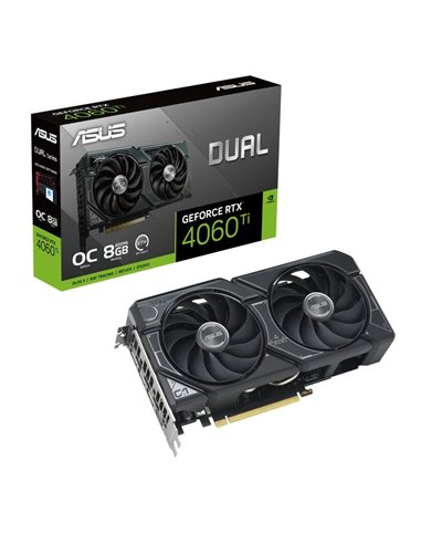 Asus - Carte graphique double GeForce RTX 4060 Ti OC Edition 8 Go GDDR6 DLSS3