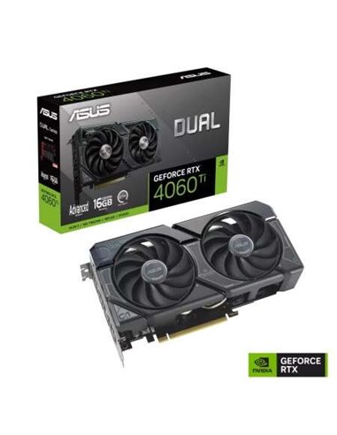 Asus - Carte graphique double GeForce RTX 4060 Ti Advanced Edition 16 Go GDDR6 DLSS3