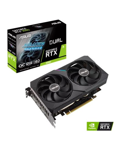 Asus - Carte graphique double GeForce RTX 3060 V2 OC Edition 12 Go GDDR6