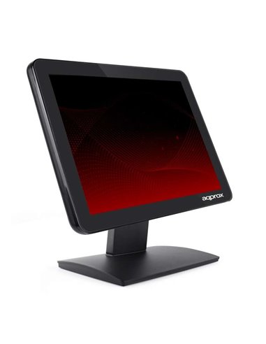 Environ - Moniteur tactile capacitif 15" pour POS 1024 x 768 - Réponse 5 ms - Angle de vision H 160º V 140º - USB, VGA - Compati