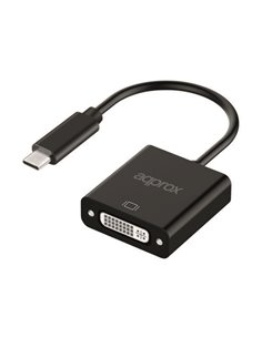 Environ - Adaptateur USB-C mâle vers DVI femelle - Résolution jusqu'à 1080P/60 Hz - Câble de 13 cm