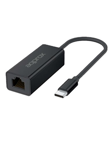 Environ - Adaptateur USB-C vers RJ-45 - Transfert rapide -a jusqu'à 2,5 Gbit/s - Câble de 17 cm